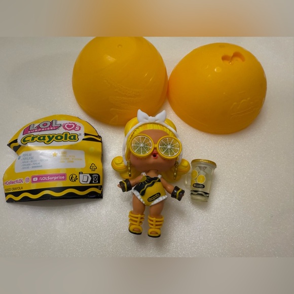 New L.O.L. Surprise! Crayola Yellow Doll Crayellow cutie - Picture 1 of 5